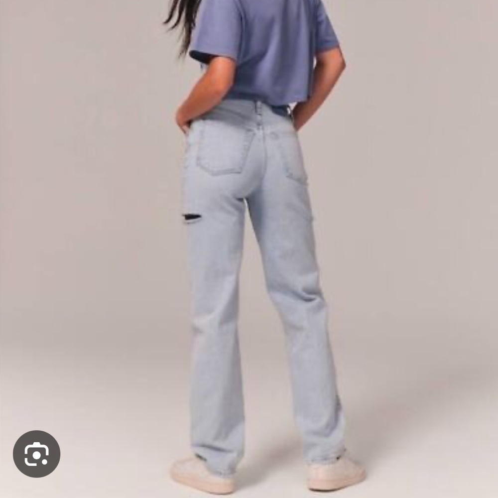 Abercrombie & Fitch The Dad High Rise Jeans